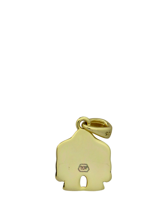 Gold-Plated Pendant Golem - Small