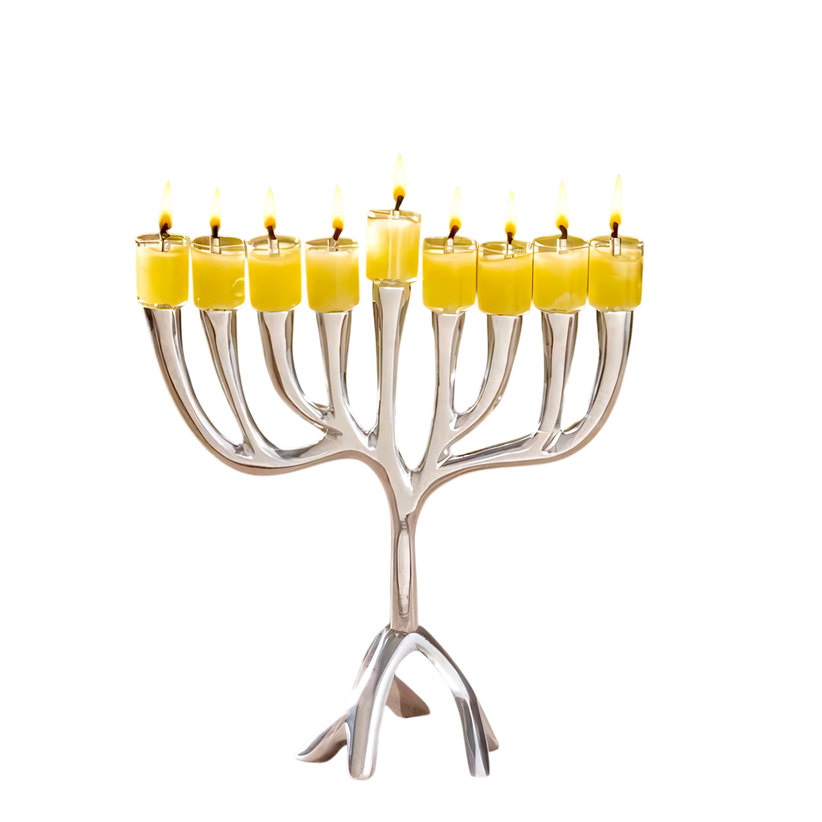Chanukiah Menorah Emanuel - Tree of Life