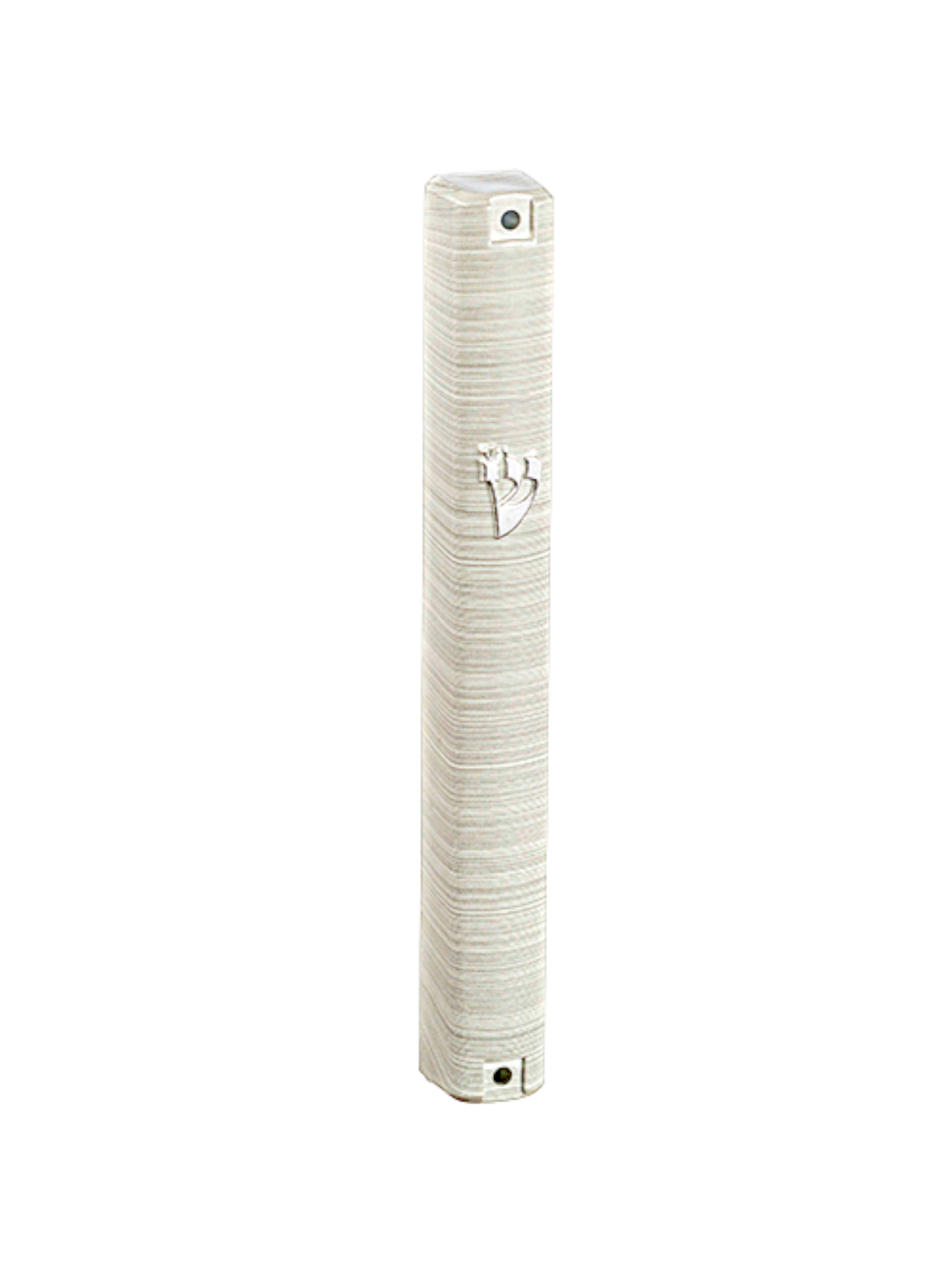 Plastic Mezuzah - Metallic Paint