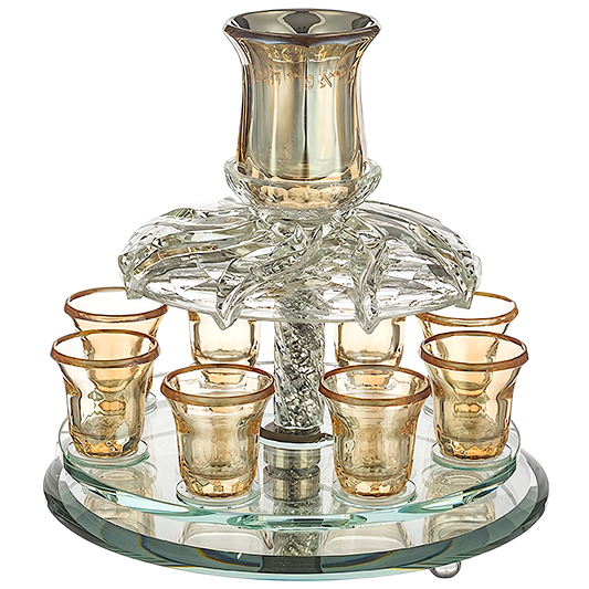 Crystal Wine Divider - Classic Elegance