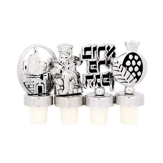 Wine Cork - Fiddler, Pomegranate, Jerusalem, Beracha