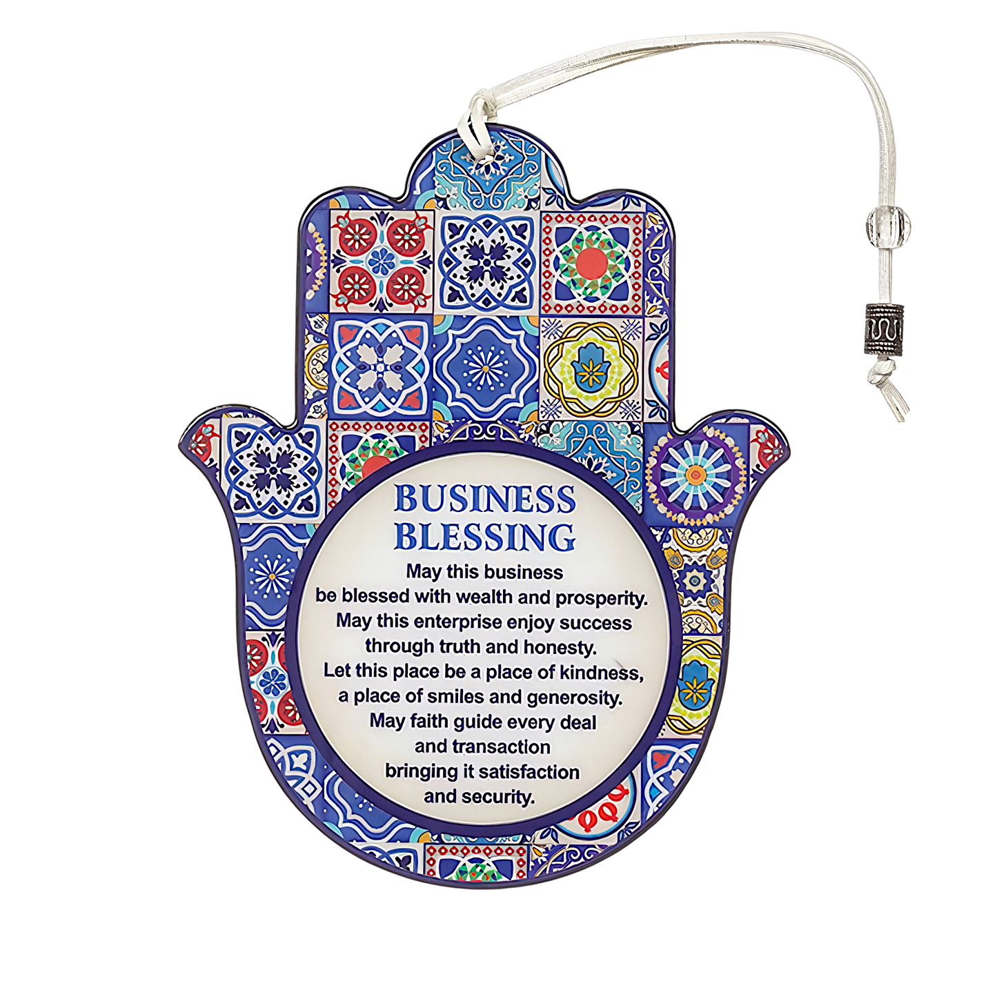Epoxy Hamsa English Bussines Blessing