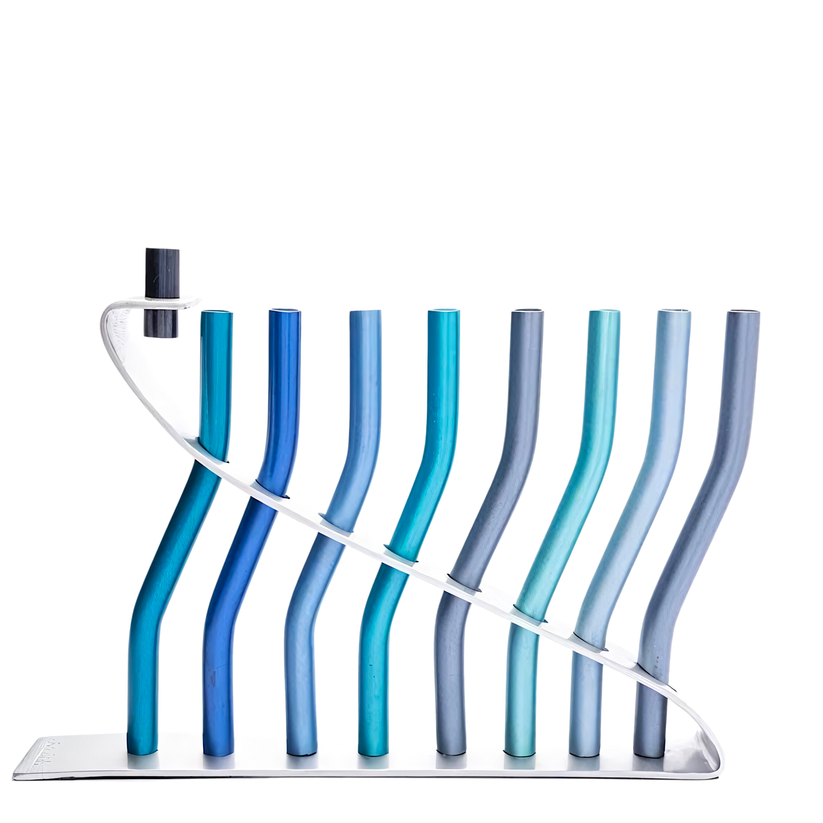Chanukiah Menorah Emanuel - Blue Wave