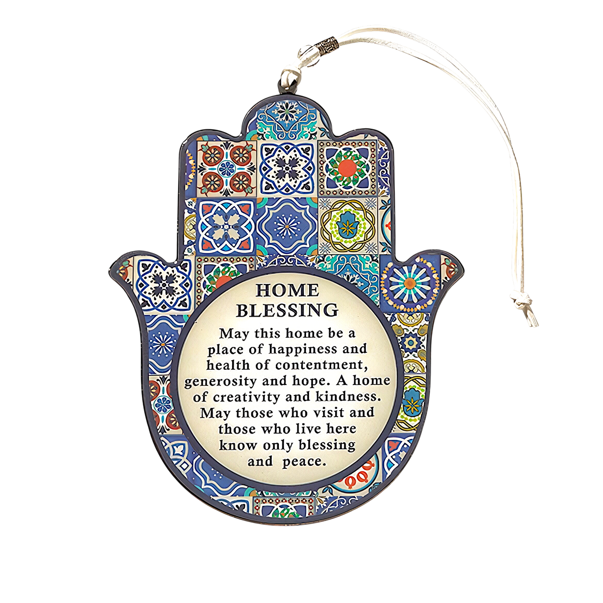 Epoxidová Hamsa anglický Home Blessing