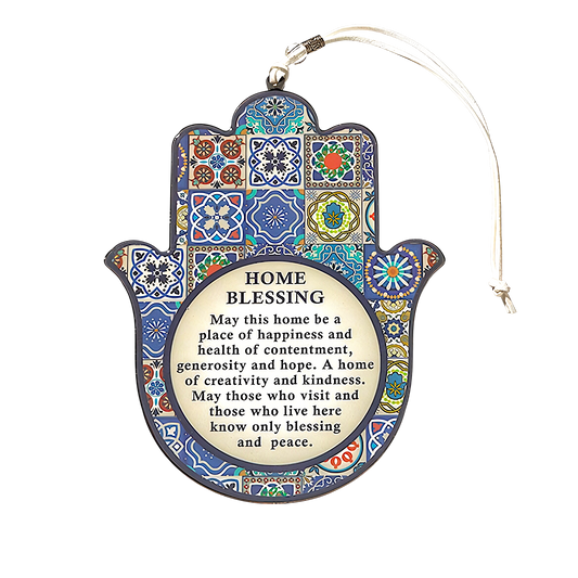 Epoxidová Hamsa anglický Home Blessing