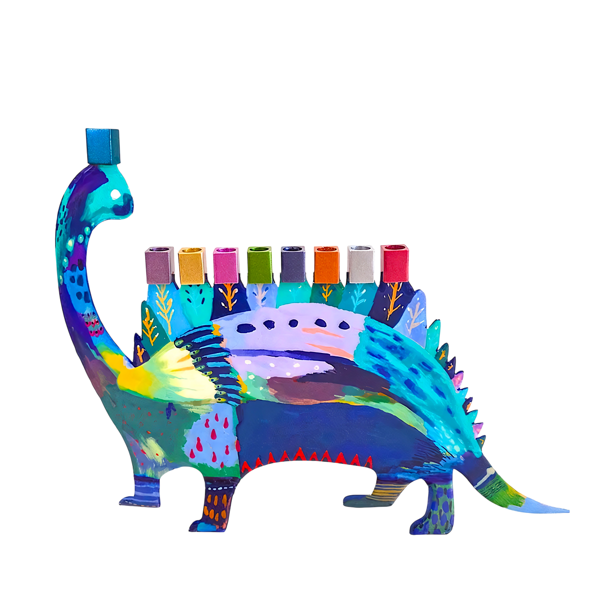 Chanukiah Menorah Emanuel - Dinosaur