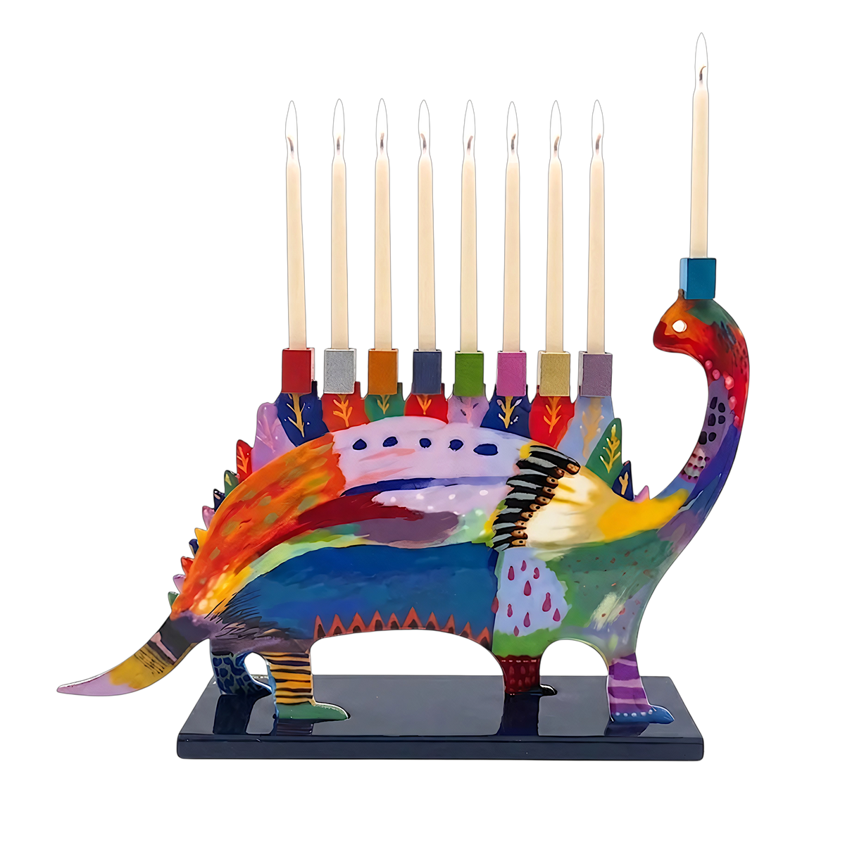 Chanukiah Menorah Emanuel - Dinosaur
