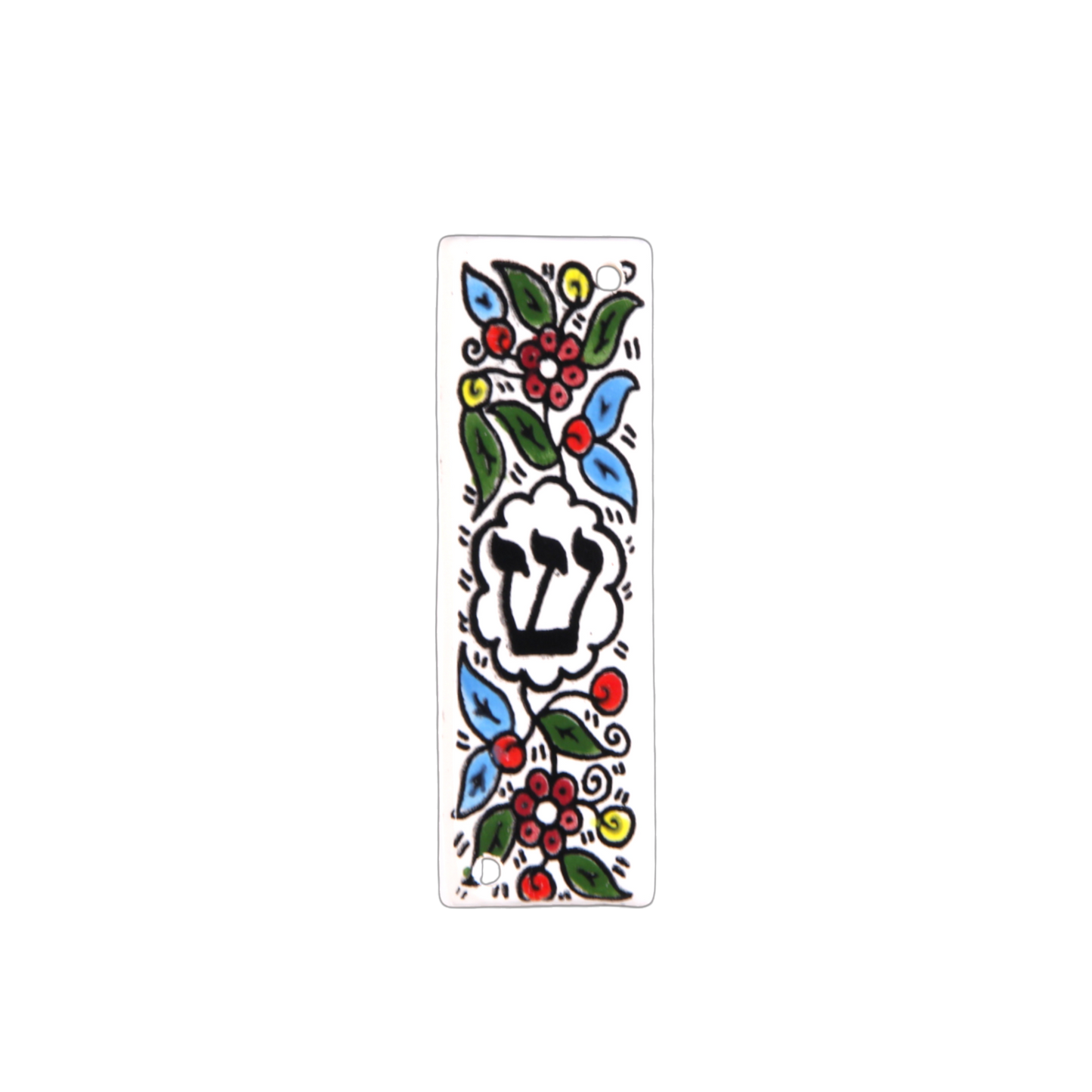 Arménská keramika Mezuza - Šin