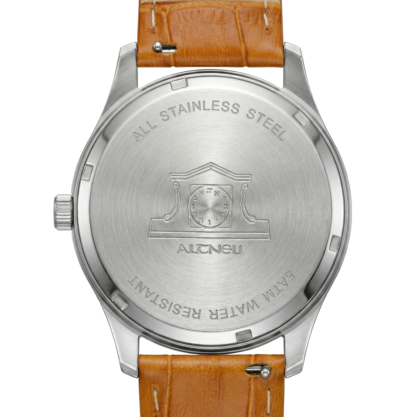 ALTNEU 2026 — Hebrew Backwards Watch