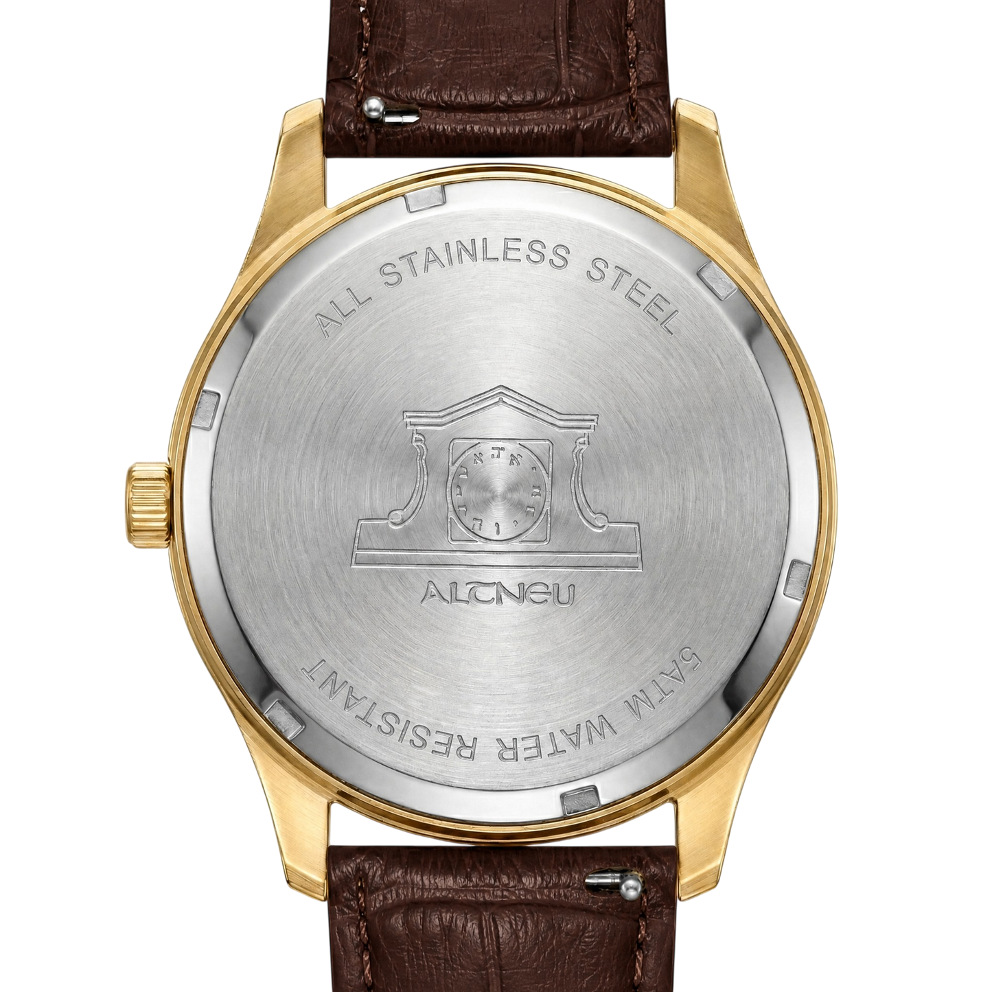 ALTNEU 1764 — Gold / Dark Brown