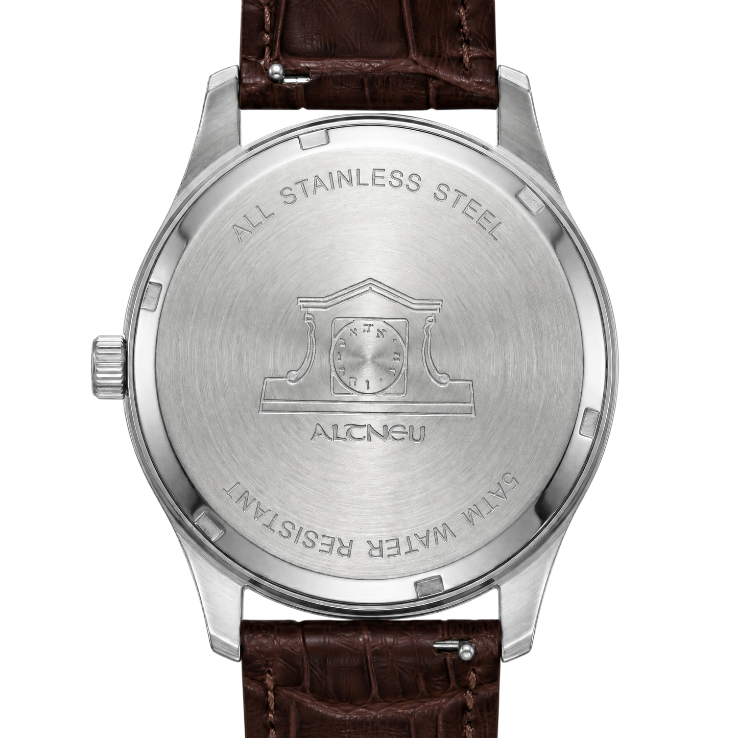 ALTNEU 1764 — Silver / Dark Brown