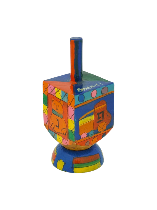 Wooden Dreidel Emanuel - Toys (Oriental)