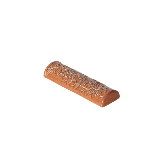 Keramická Mezuza - rostlinný motiv - jedinečný kus