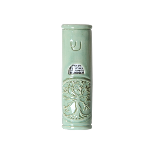 Keramická Mezuza - Strom života - jedinečný kus