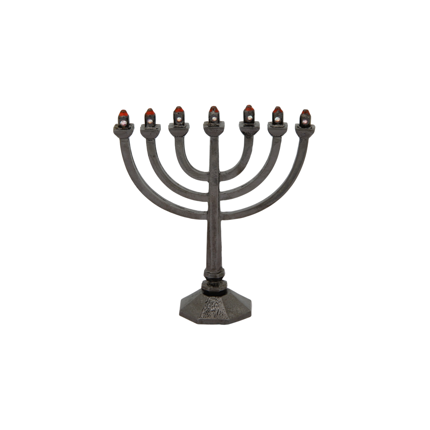 Empex Bohemia Mini-Menorah Antracite