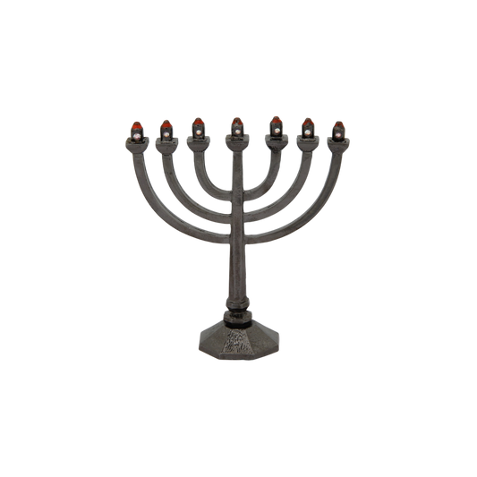 Empex Bohemia Mini-Menorah Antracite