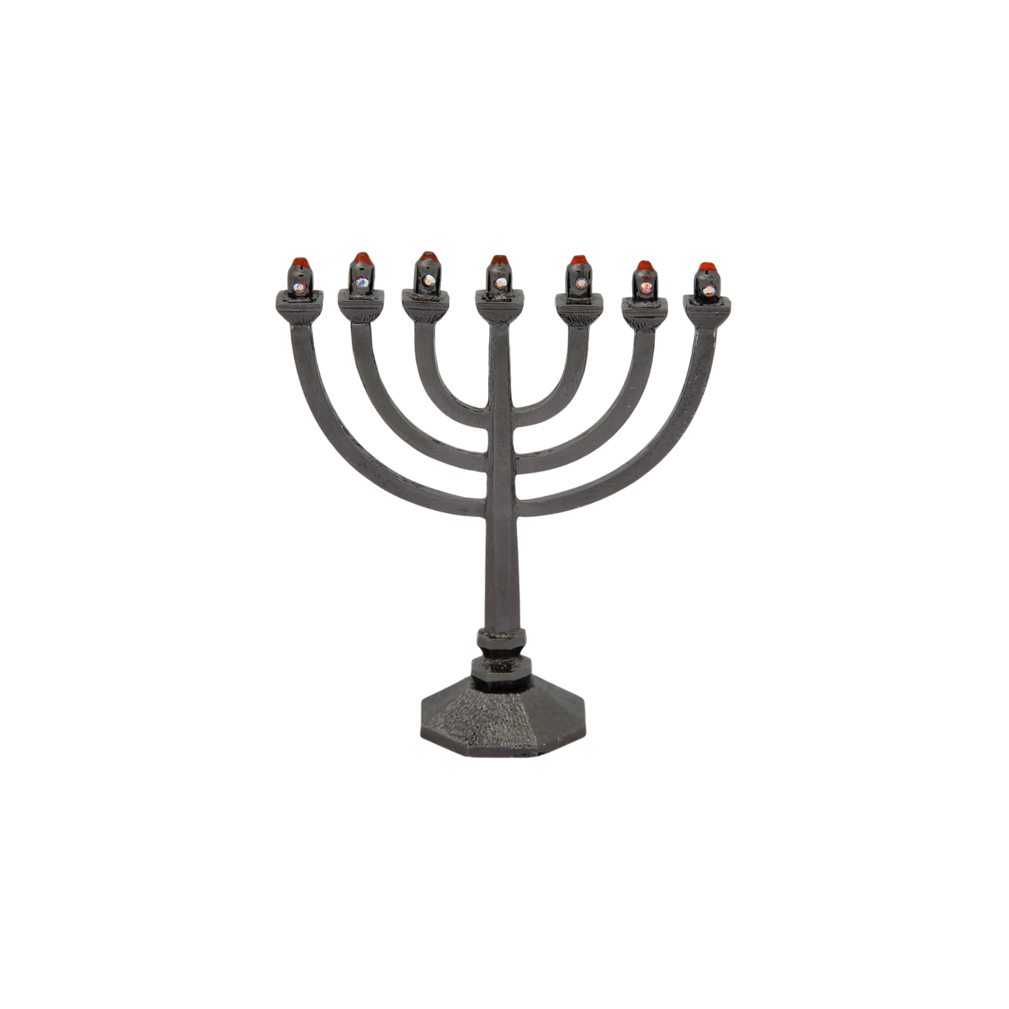 Empex Bohemia Mini-Menorah Antracite