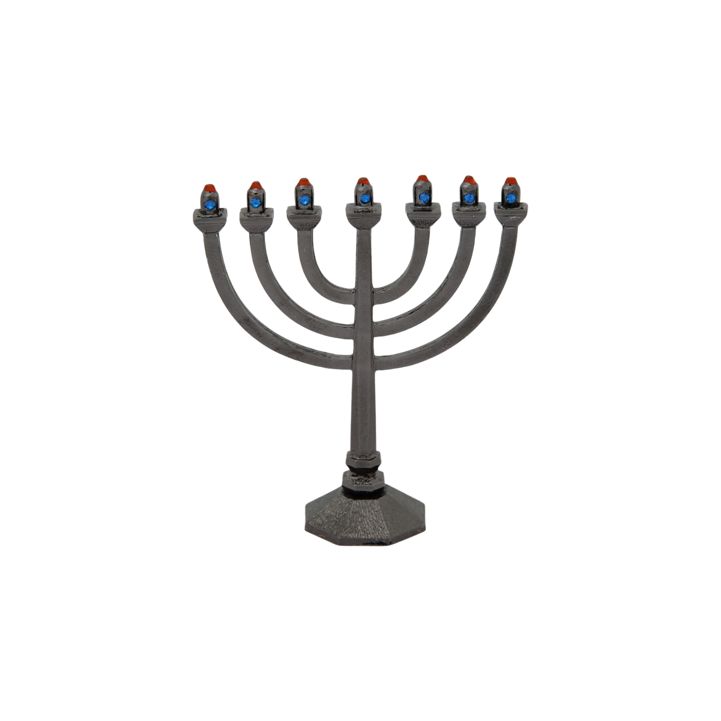 Empex Bohemia Mini-Menorah Antracite