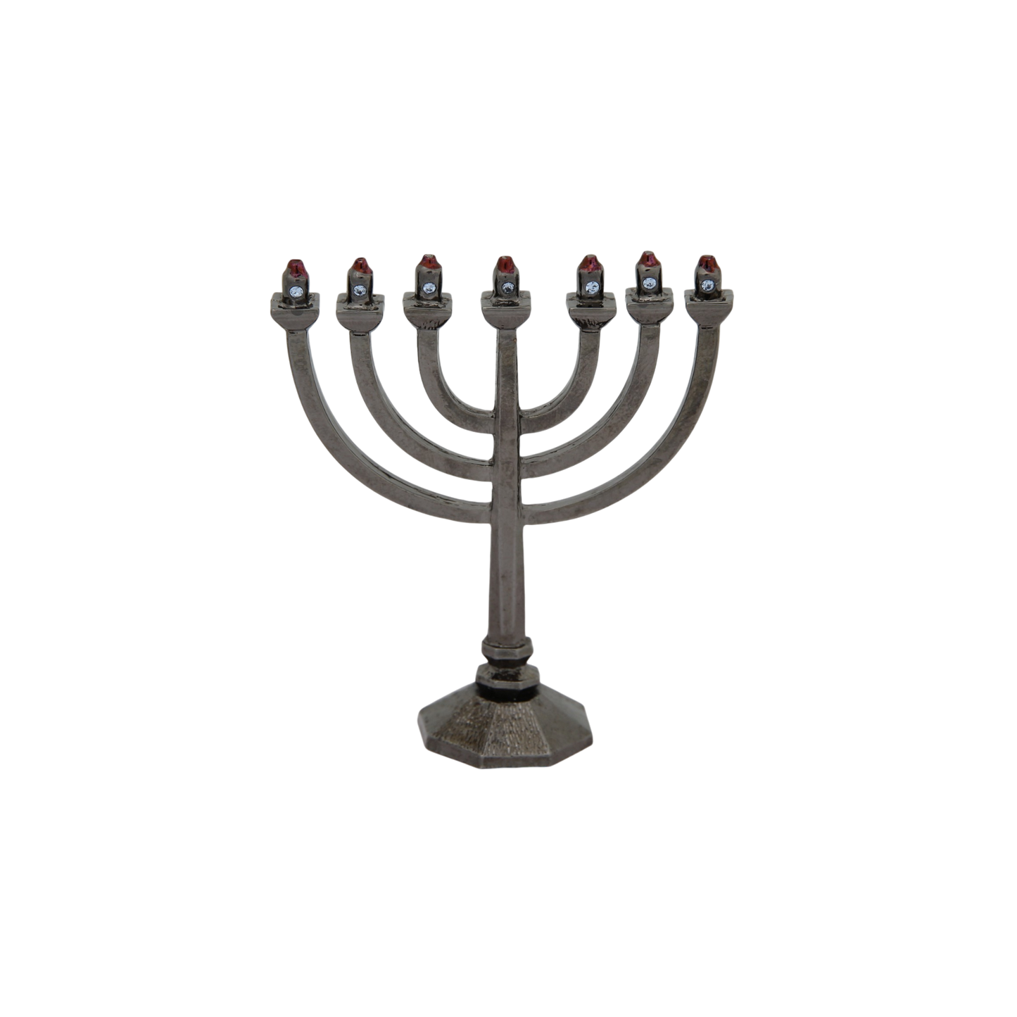 Empex Bohemia Mini-Menorah Antracite