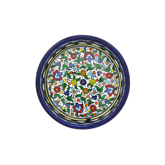 Armenian ceramic bowl - Floral motif 3