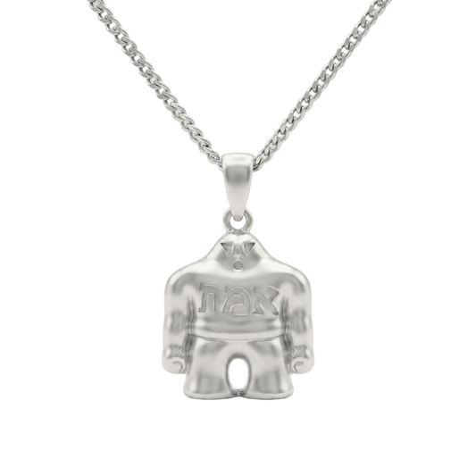Silver Necklace Golem - Figure