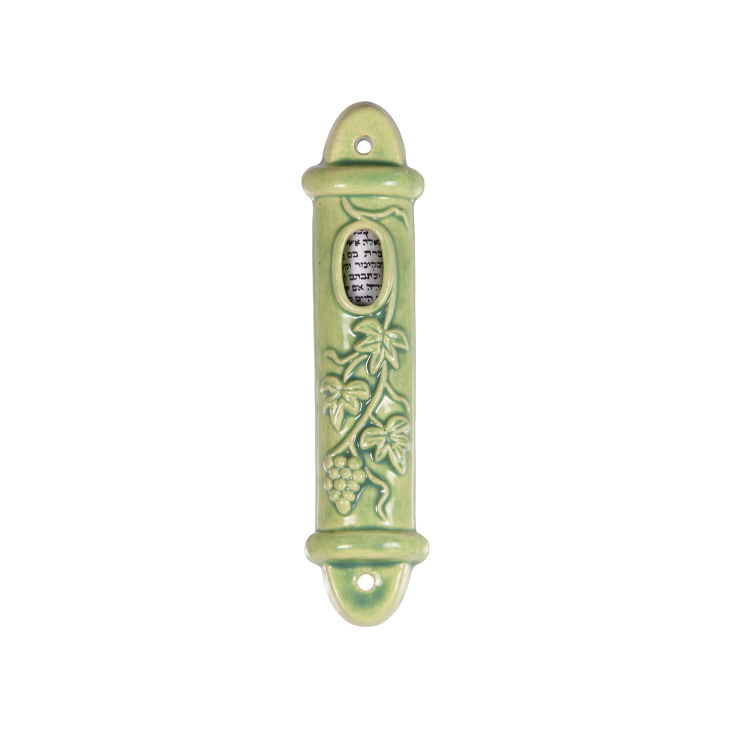 Ceramic mezuzah - Grapes