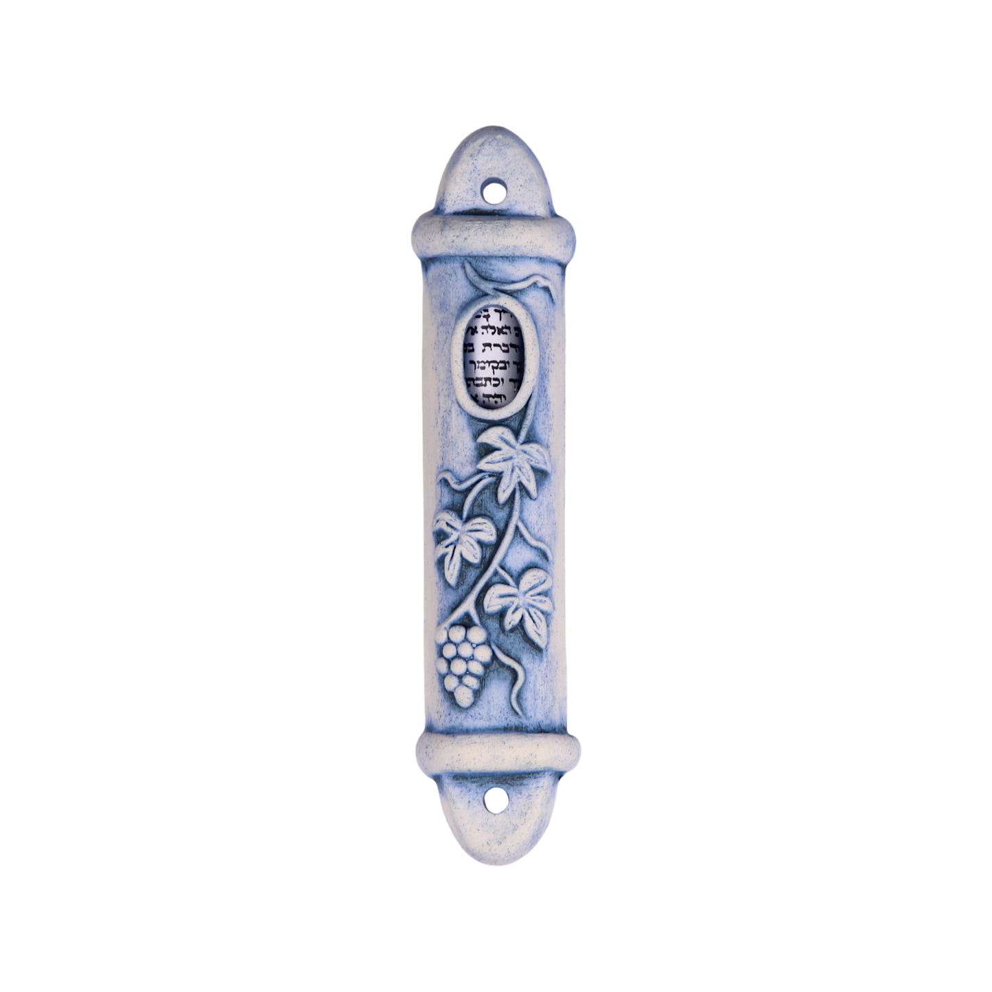 Ceramic mezuzah - Grapes