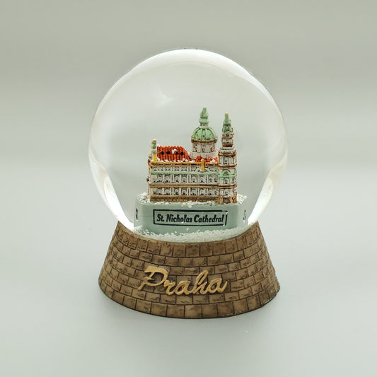 Snow Globe - St Nicholas Church at Malá Strana