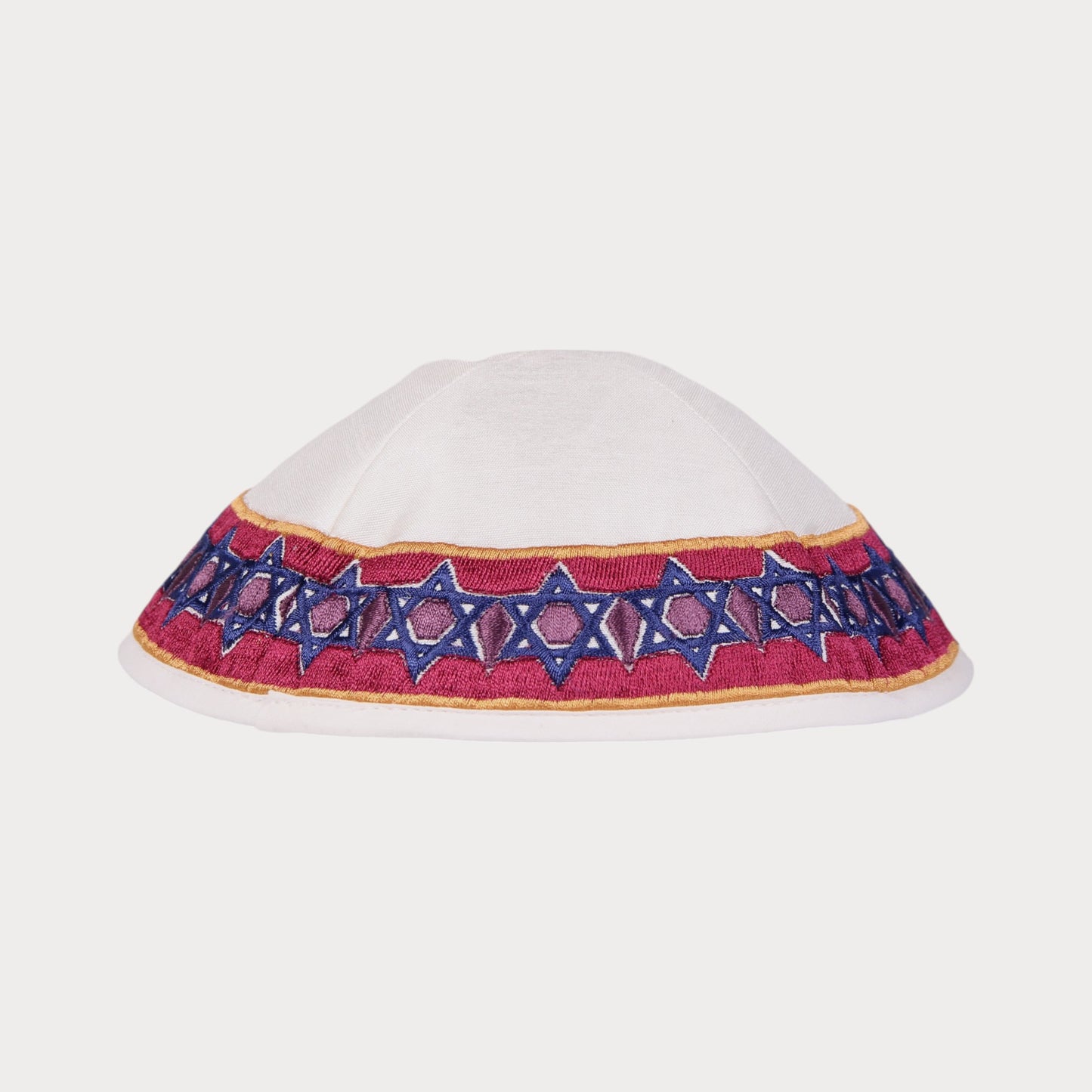 Kippah Emanuel - Embroidered - Magen David