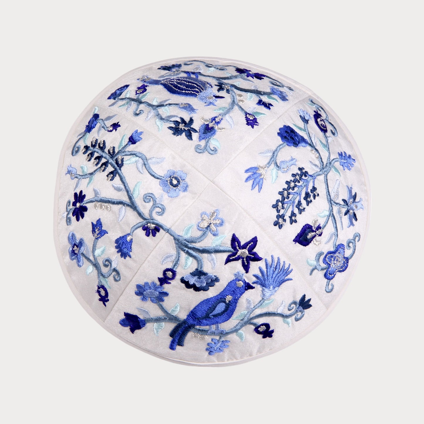 Kippah Emanuel - Embroidered - Birds