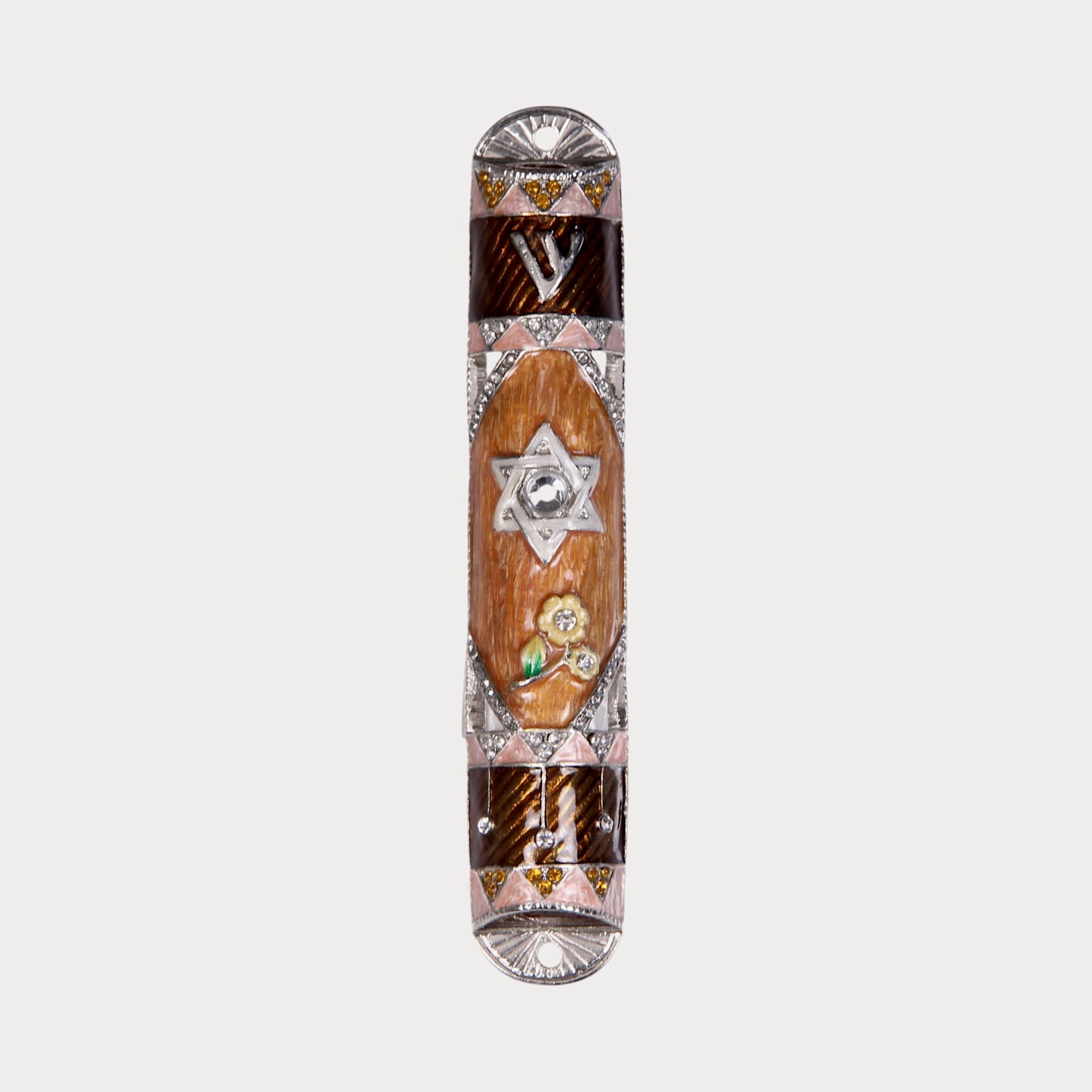 Pearl Petal Mezuzah