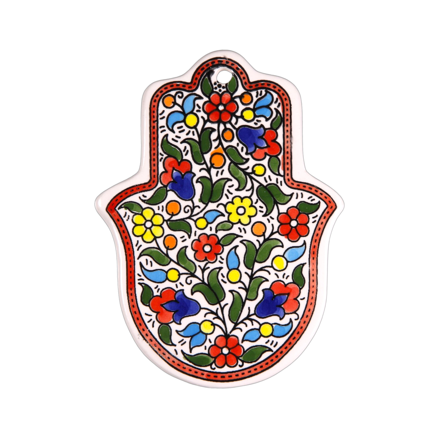 Arménská keramika Hamsa - Květinový motiv