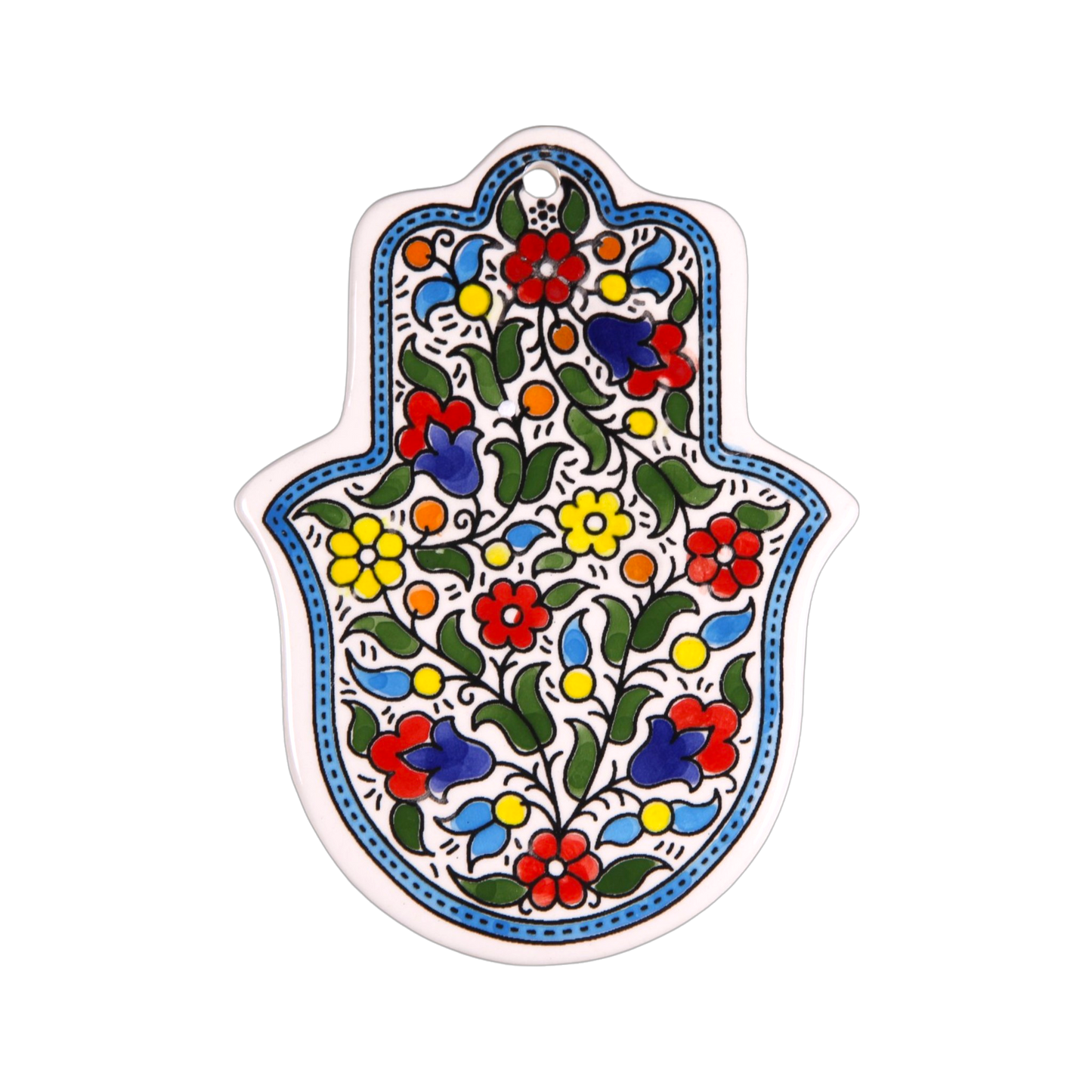 Arménská keramika Hamsa - Květinový motiv