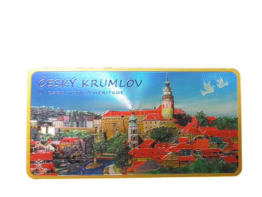 Kovový magnet - Český Krumlov