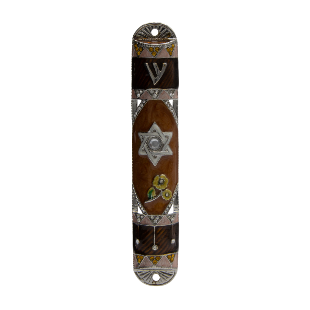 Pearl Petal Mezuzah