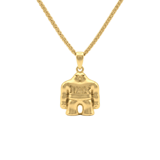 Gold-Plated Necklace Golem - Small