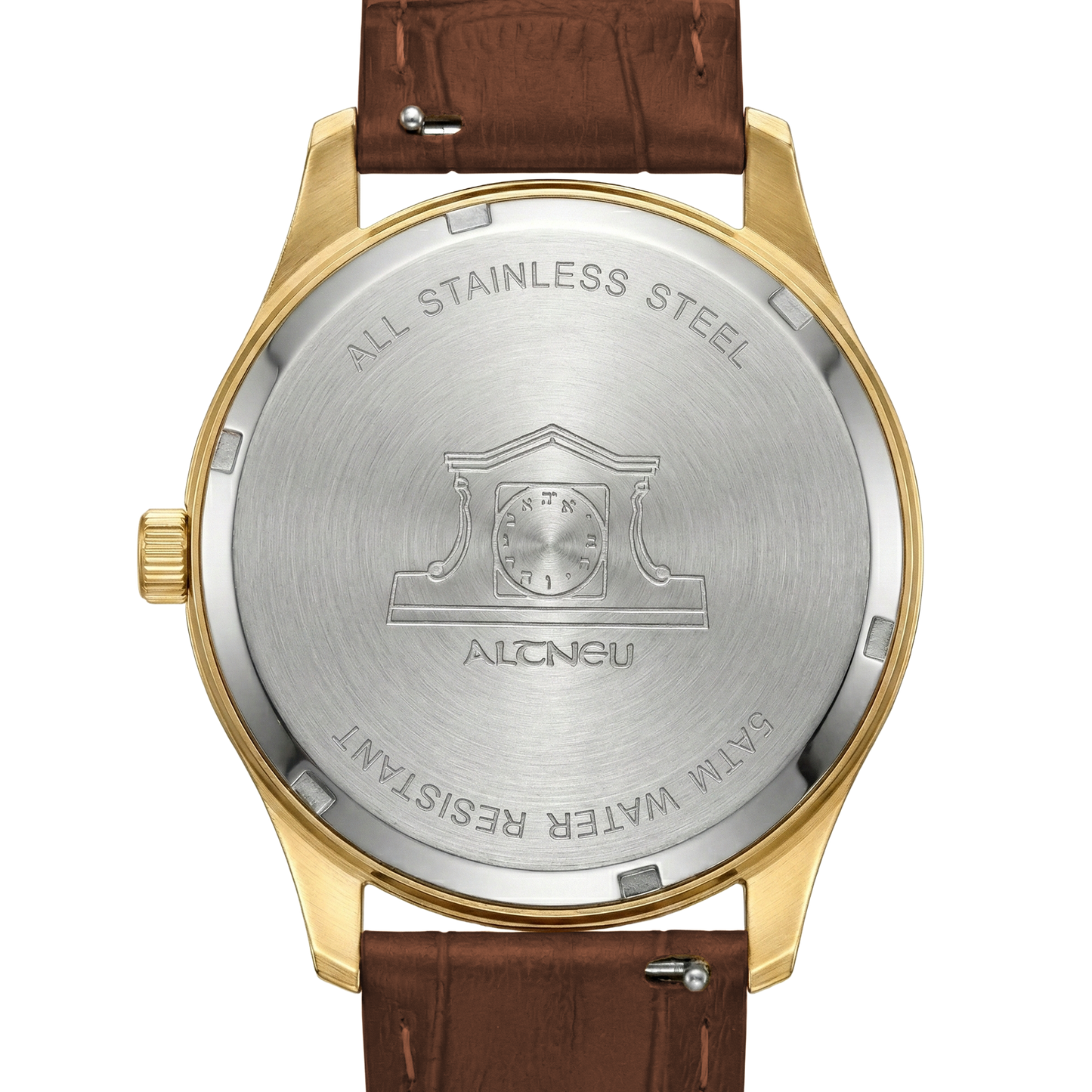 ALTNEU 2026 — Hebrew Backwards Watch
