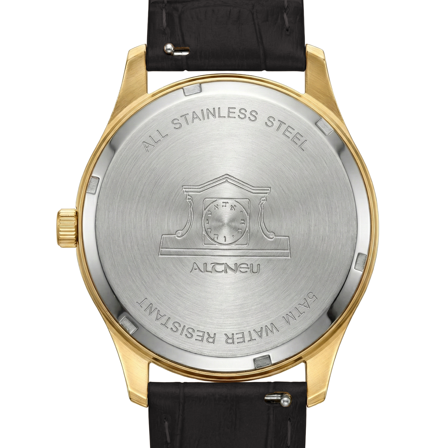 ALTNEU 2026 — Hebrew Backwards Watch