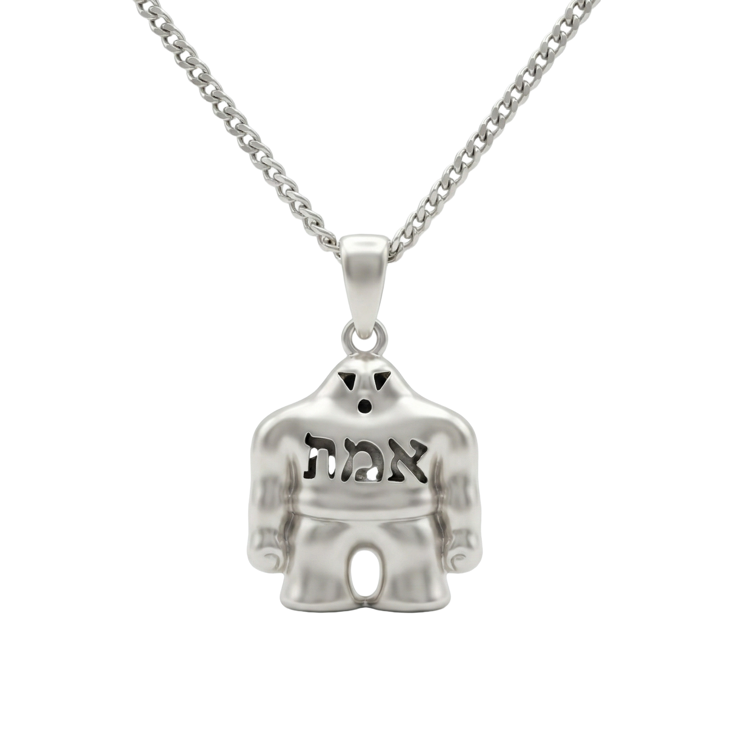 Silver Necklace Golem