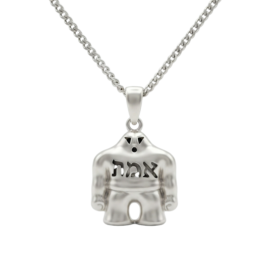Silver Necklace Golem