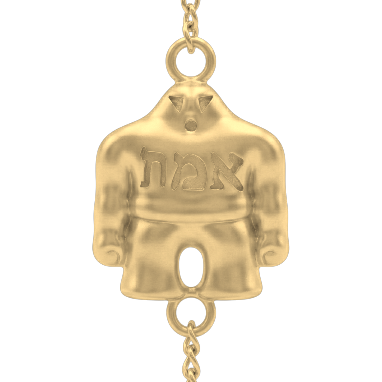 Gold-Plated Bracelet Golem - Reversible