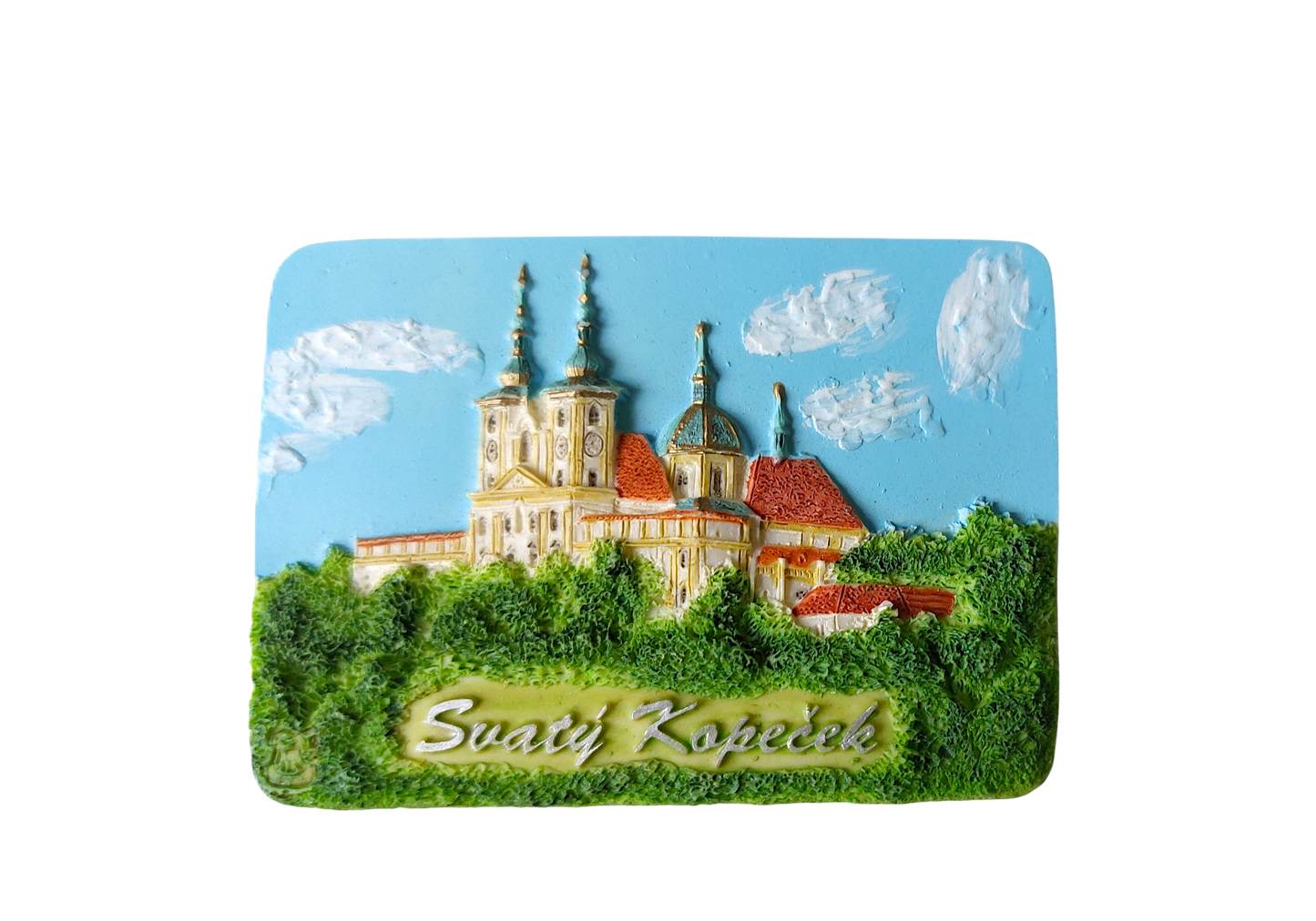 Ceramic Magnet - Olomouc - Svatý Kopeček (Holy Hill)