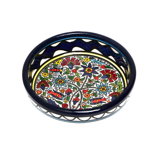 Armenian ceramic bowl - Floral motif