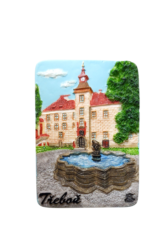Ceramic Magnet - Třeboň Castle