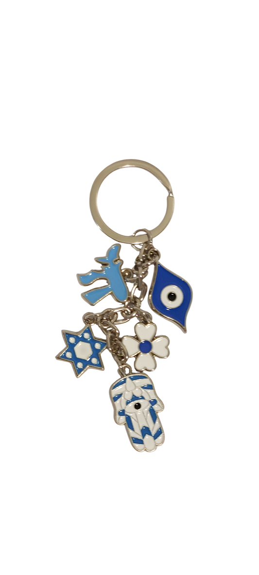 Metal Keychain - Five motifs
