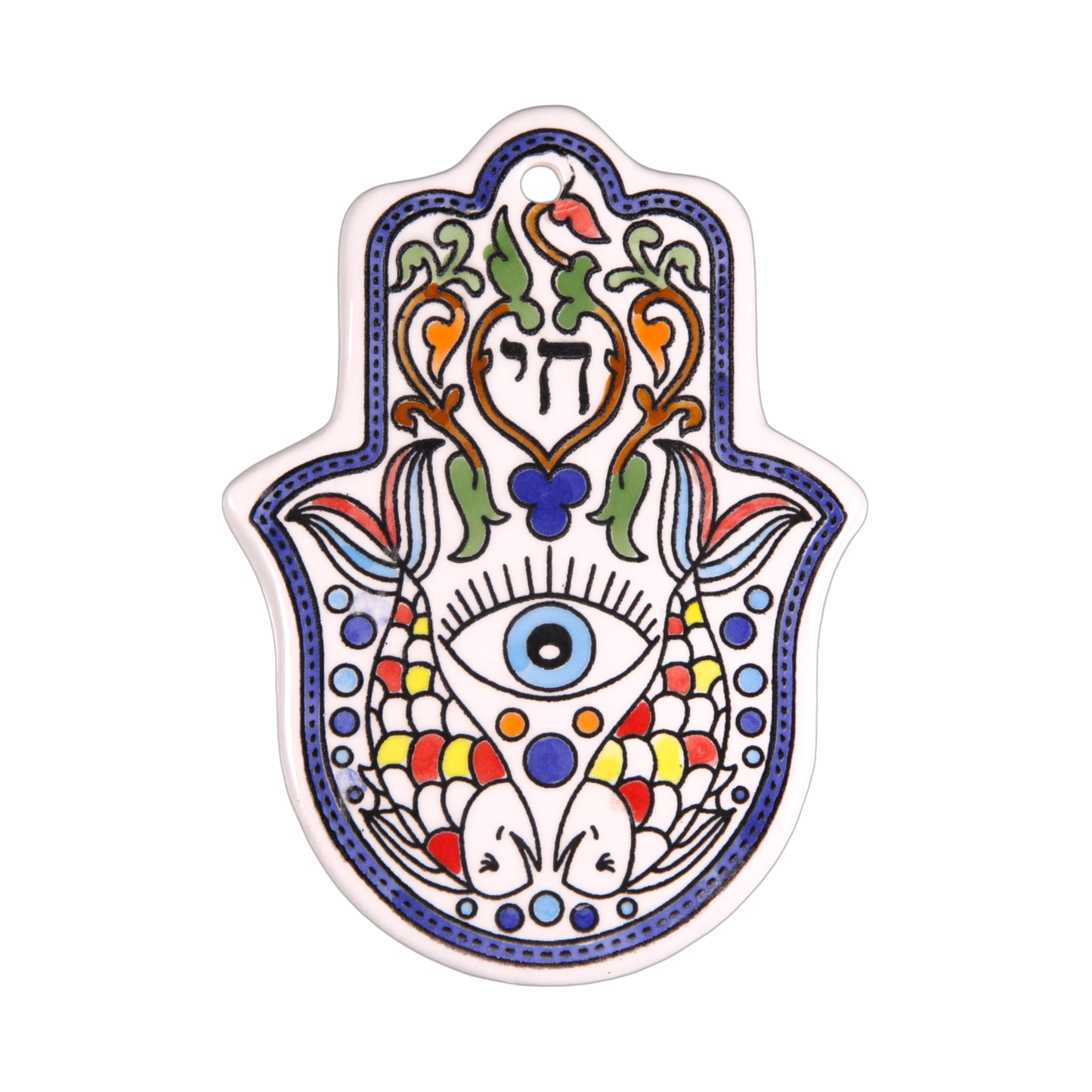 Armenian ceramic Hamsa - Symbols