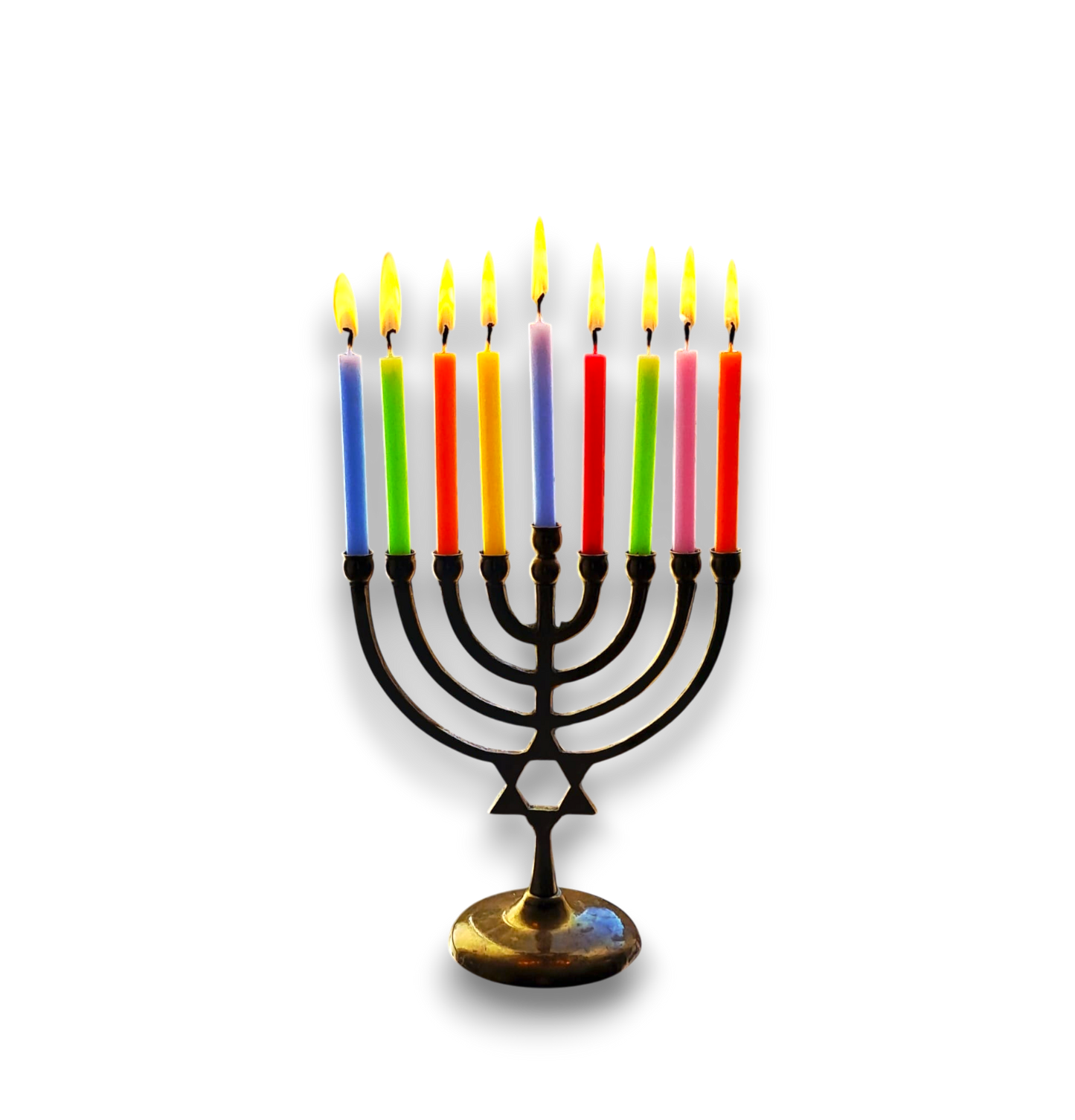 High-quality Hanukkah Candles - Short