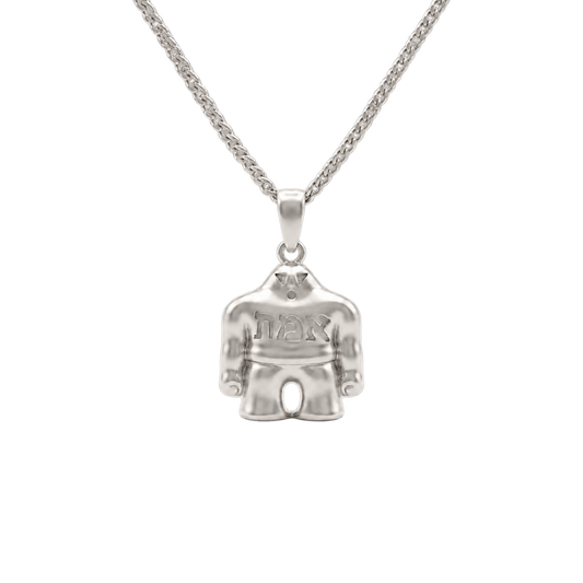 Silver Necklace Golem - Small