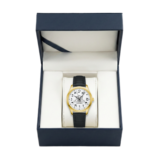 ALTNEU 2026 — Hebrew Backwards Watch