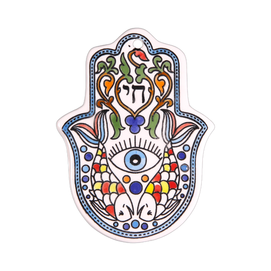 Armenian ceramic Hamsa - Symbols
